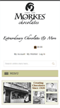 Mobile Screenshot of morkeschocolates.com